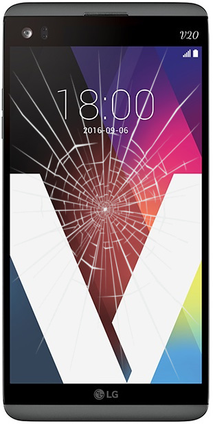LG V20 glass